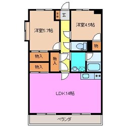 シャルムマスダⅢの物件間取画像